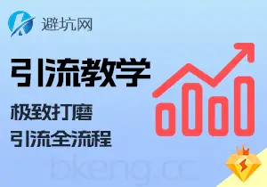 思考分析：引流系列教程，极致打磨引流全流程（v4.0）-避坑网-只求少走弯路！