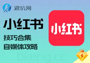 自媒体技巧：小红书平台全攻略，创作 引流 挂钩等合集-避坑网-只求少走弯路！